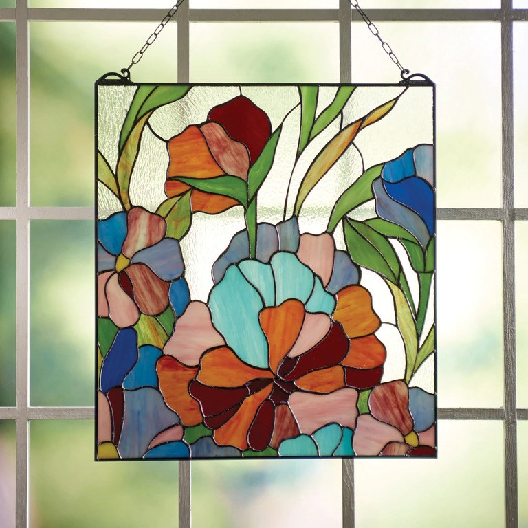 How To Hang Stained Glass Panels